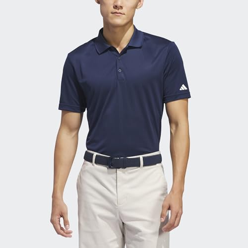 adidas Herren Core Performance Primegreen Polo Shirt, Collegiate Navy, XL – Ansicht 5