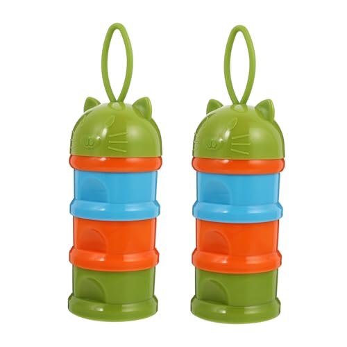 CIYODO 2stücke Tragbare Futter Und Wassernäpfe Für Vögel Parrot Treat Box Mit DREI Fächern Für Fütterung Von Papageien Und Anderen Vögeln Zubehör Für Und Outdoor-aktivitäten