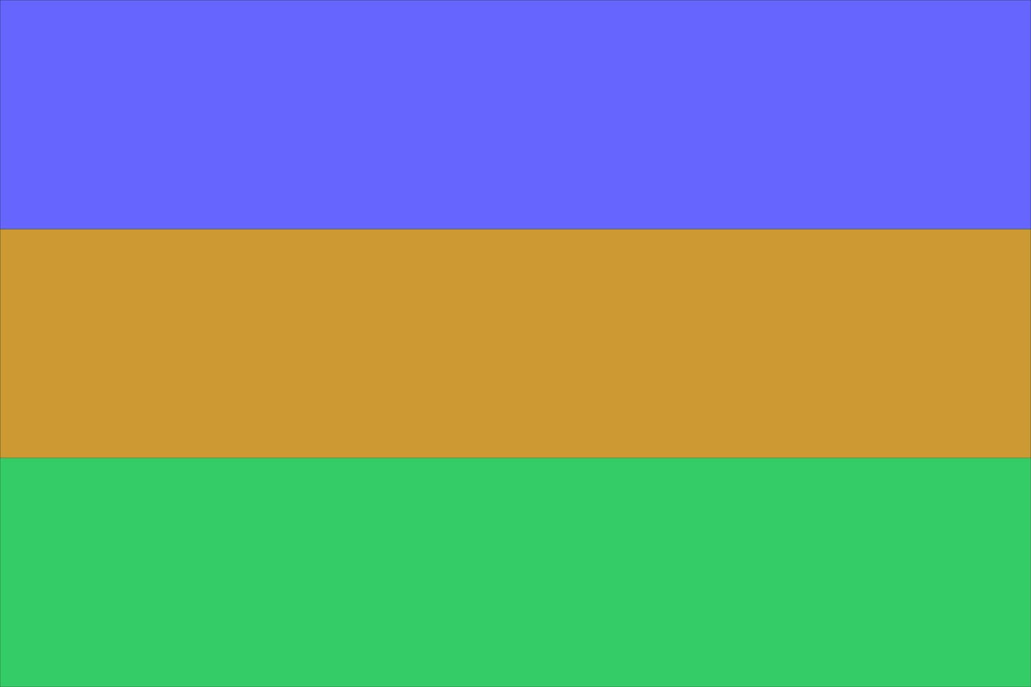 Drapeau Lemko-Rusyn Republic grand tissu résistant qui ne se décolore pas