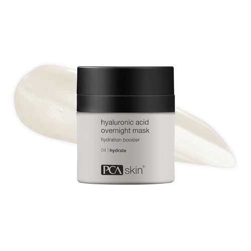 PCA SKIN Hyaluronic Acid Overnight Skin Care Face Mask - Anti-Aging Hydrating Leave-On Facial Treatment Packed with Soothing Ingredients for Dry, Mature Skin (1.8 fl oz)