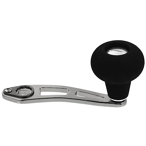 Abaodam 1 PC Fishing Reel Handle Replacement Arm Design Easy to Install for Ocean Lake River Fishing and Single Handle