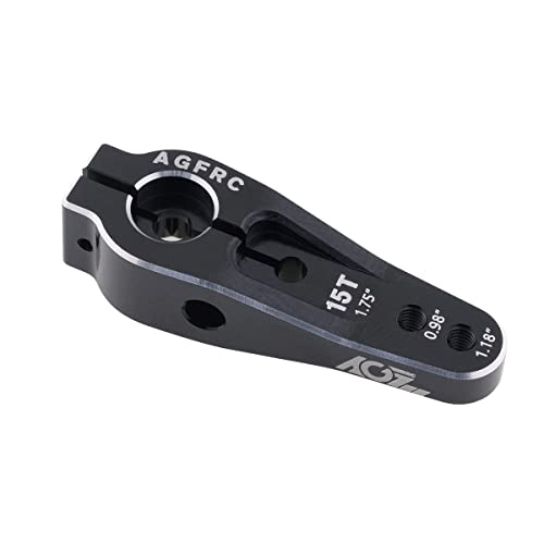 Palonnier servo AGFRC 15T en aluminium HLS25 pour modèle RC échelle 1/5 de série A280