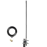 Helium HNT Miner Bobcat Nebra RAK Syncrob 915Mhz LoRa Antenna 12dBi 43inch,LMR400 40inch,RP-SMA...