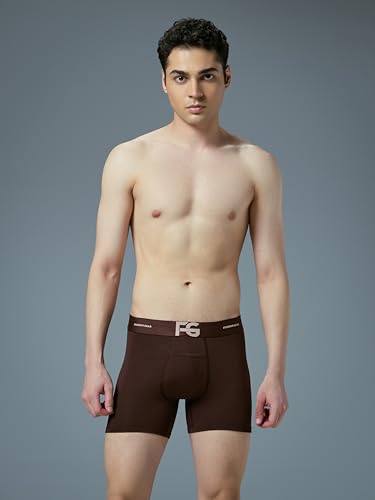 Image of ESSA Men's Ultra-Soft Modal Trunk Underwear | Moisture-Absorption with 4-Way Stretch | Breathable Contour Pouch, Microfiber Waistband with Spandex