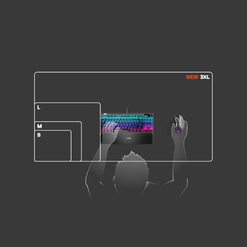 Image of SteelSeries QcK Gaming Mouse Pad - Small Cloth - Optimized for Gaming Sensors Small (Pack of 5)