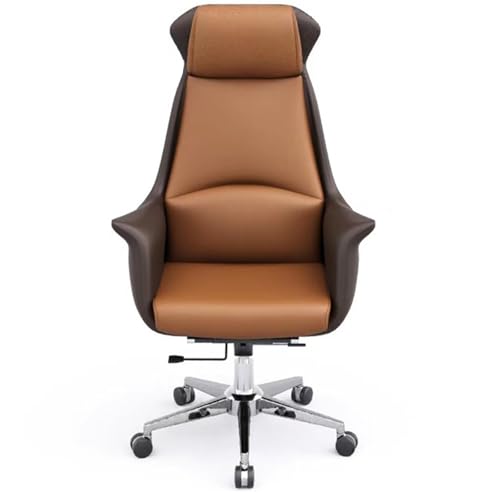Silla de escritorio ergonómica con respaldo alto, silla ejecutiva para oficina, silla ergonómica para oficina, soporte lumbar, silla de escritorio para computadora de oficina básica con apoyabrazos ac