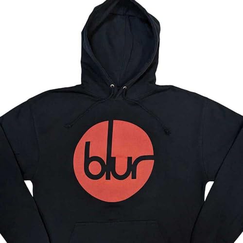 Sweat à capuche Blur Circle Band Logo Pullover finitions premium