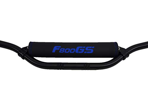 Patin de traverse BMW F800GS avec logo bleu pour béquille de moto