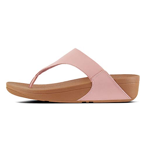 Image of FitFlop Women's Lulu Leather Toe-Post Thong Sandals