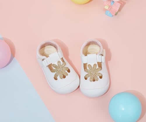 Image of PHIRAMIN Toddler Girl Mary Jane Dress Shoes-Little Girl School Uniform Shoes for Wedding Party