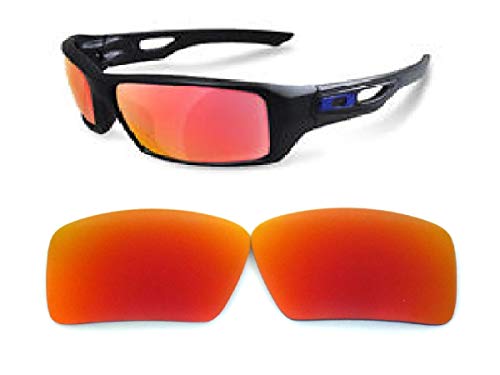 Image of Galaxy Replacement Lens For Oakley Eyepatch 1&2 Sunglasses Red Polarized