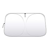 Windshield Sunshades UPF50+ UV Protection Car Sun Shade Windshield Heat Insulation l For HatchBack Small Mini Car(Front Windshield)