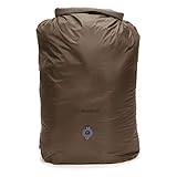 Snugpak Dri-Sak with Air Valve, Waterproof Storage Bag with Roll and Clip Seal, 40 Liter, Coyote