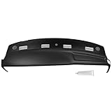 DashSkin Molded Dash Cover Compatible with 02-05 Dodge Ram in Black