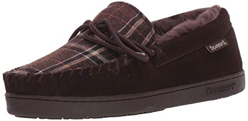 mens bearpaw moccasin slippers