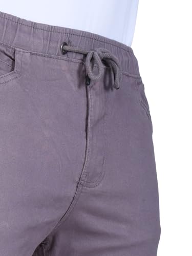 Image of Men's Cargo Pants with Pockets, Cotton Joggers, 6 Pocket Casual Trousers, Track Pants for Office and Parties, Comfortable