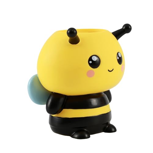 I-TOTAL - Porte-Stylo 3D - Organisateur de Bureau Style Kawaii pour Stylos et Accessoires, Idée Cadeau (BEE) – vue 2