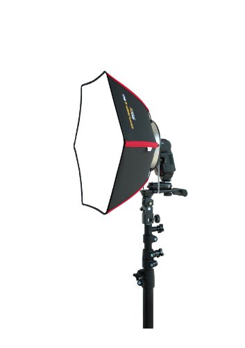 Smdv Diffuser Speedbox-S50 - Professional 21 Inch (50Cm) Rigid Quick Folding Hexagonal Softbox For Speedlite Or Speedlight Flash - Legio Aerium Limited Edition #TOP3