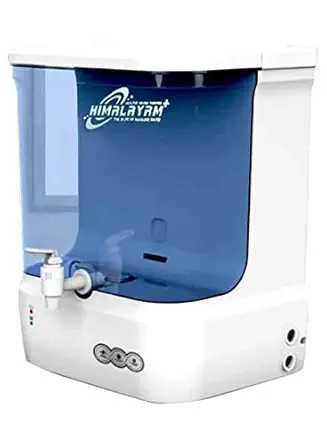 Ro waterpurifier RO+UV+Copper+Alkaline+TDS Controller Advances Technology Water Purifier Mars blueWhite