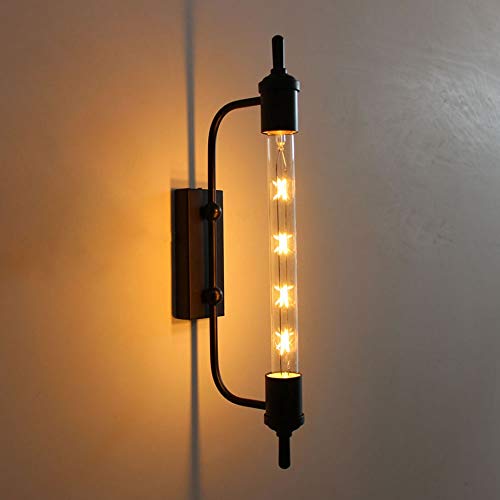 Lámpara de pared industrial para iluminar escaleras con estilo retro 6