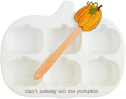 Mud Pie Figural Muffin Tray Set Bakers, pan 7 1/2" x 11" | spatula 8", WHITE