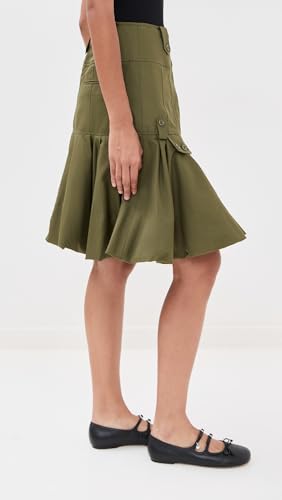 ROKH Women's Puff Hem Skirt4