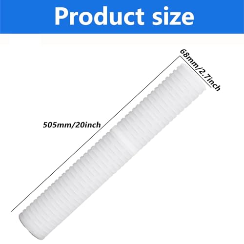 Filtre à eau de 20 pouces cartouche PP plié sédiment pour eau industrielle et évier - 3