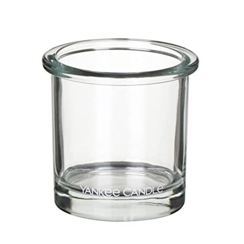 YANKEE CANDLE PORTA TEA LIGHT VOTIVE TRASPARENTE ACCESSORI PROFUMO CASA INTERNI