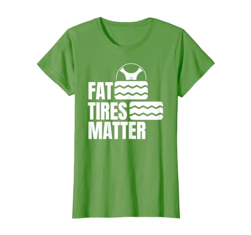 Fat Tires Matte Tyre Dealer Tyre Wheels Rims Workshop T-Shirt, Women, Grass Green, 3X-Large