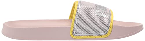 Puma Women's Leadcat Slide Sandal, Cloud Pink Silver, 10.5 #TOP5