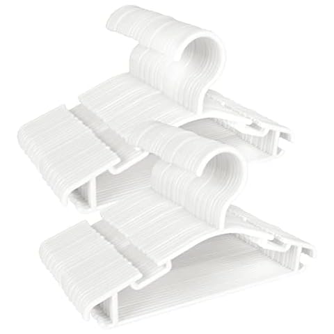 Baby Hangers Baby Coat Hanger Toddler Hangers Baby Hangers for Clothes White Childrens Coat Hangers Baby Clothes Hanger 40 Pack Cover