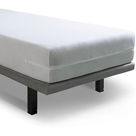 Velfont - Set mit 2X Elastischer Matratzenbezug mit Reißverschluss Cover