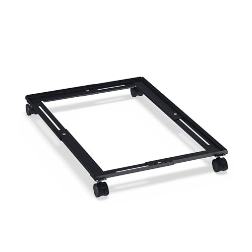 Staples Adjustable File Cabinet Caddy - Letter and Legal Filing Cabinets, Black (ST52140-CC)