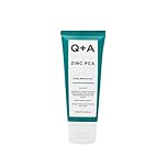 Q+A Zinc PCA Daily Moisturiser (75ml), Hydrating Moisturiser Face Cream for Oily and Blemish-Prone Skin, with Niacinamide and Ginseng, Oil Control and Pore Minimising, Fragrance Free Skincare