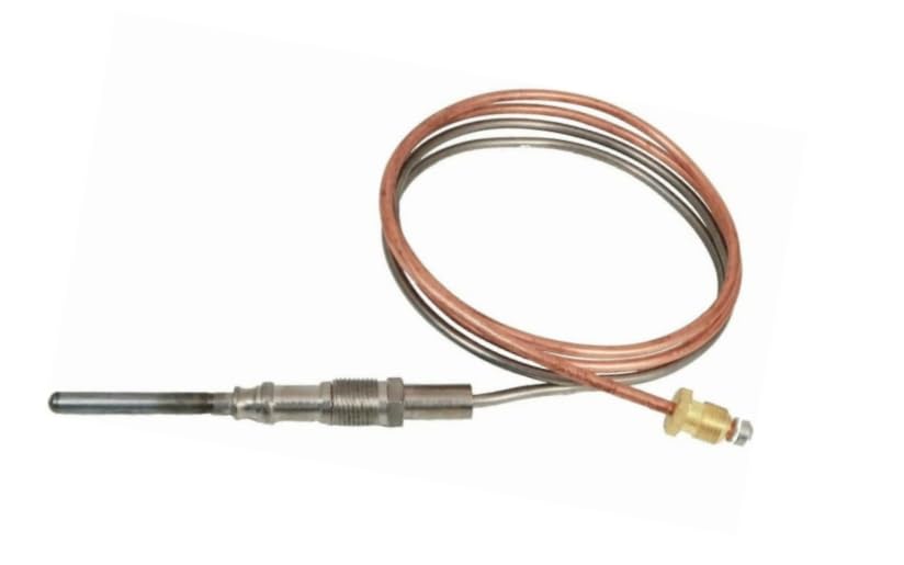 3834 Heavy-Duty thermocouple 48 Inch,Fits for Water heaters, Gas stoves, Pizza ovens, boilers, fireplaces