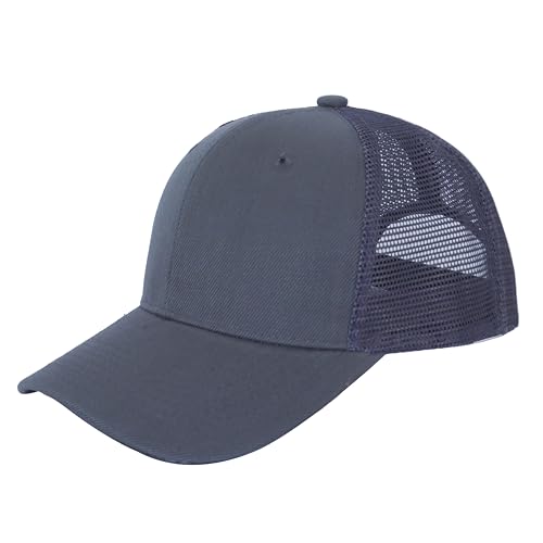 Image of ZH 12 Pack Mesh Trucker Hats, Bulk Baseball Caps for Men and Women, Trucker Cap Wholesale