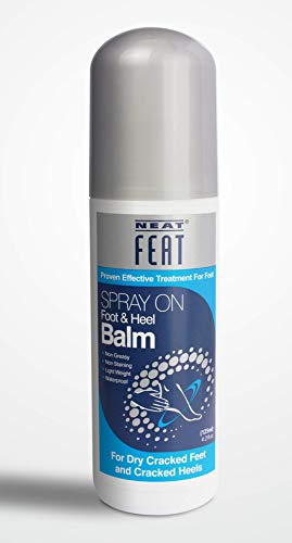 Neat Feat Foot & Heel Balm, Spray, Moisturising' & Heels, Non Greasy, 4.2 Oz