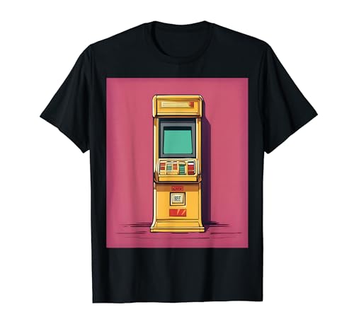 Retro Game Coin Slot Arcade Insert Tee T-Shirt