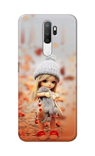 Image of PRINTFIDAA Doll Cute Girl Amazing Beauty Little Kid Child Playing Hard Back Cover for Oppo A5 (2020) / Oppo A9 (2020) / Oppo A11x Back Cover -(P6) KAT1001