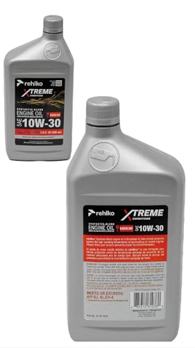 Aceite para motor 10W30 mezcla sintética 2 botellas miniatura 2