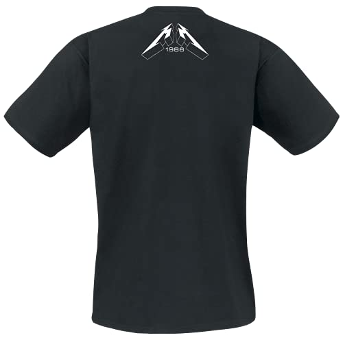 Générique Metallica Master of Puppets – Faded Allover Homme T-Shirt Manches Courtes Noir - Les Beatles, Paul McCartney, John Lennon, RIngo Starr, George Harrison Générique Metallica Master of Puppets - Faded Allover Homme T-Shirt Manches Courtes Noir – Image 3
