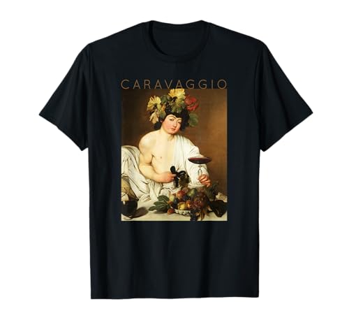 Caravaggio Bacco Arte para Artistas Camiseta