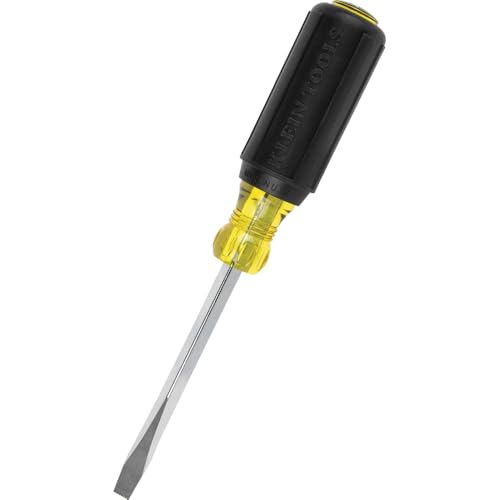 Image of Klein Tools 600-4 1 /4-Inch Keystone Cushion-Grip Screwdriver, Made in USA