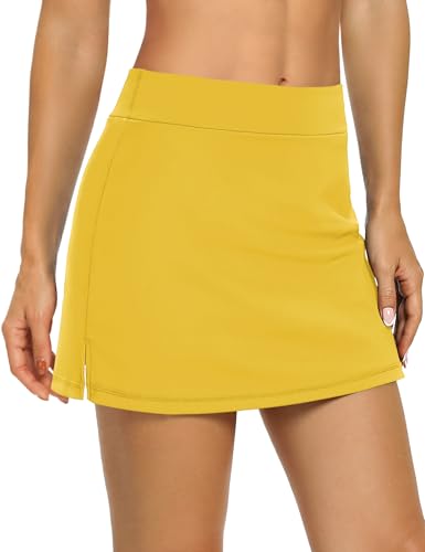 Image of LouKeith Tennis Skirts for Women Golf Athletic Activewear Skorts Mini Summer Workout Running Shorts with Pockets