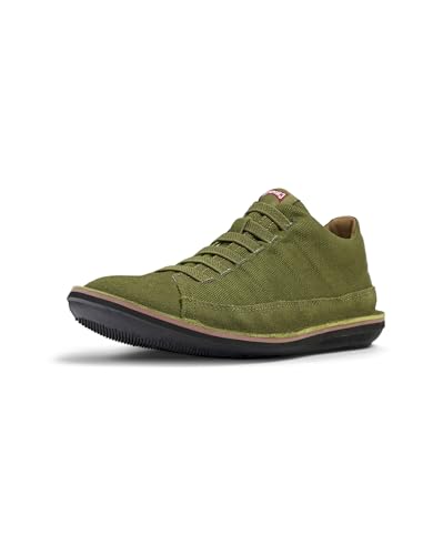 Camper Beetle Basket Bootie Casual Shoes for Men - Ultra-Comfortable Leather and Textile Men’s Shoes with Breathable Lining & Lightweight EVA Outsoles