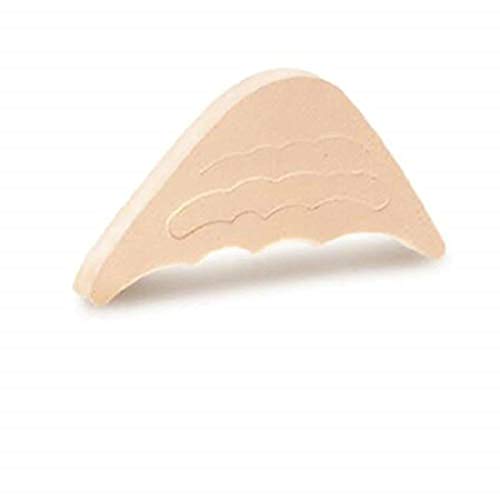 Image of Digital Shoppy 1 Pair Women High Heel Half Forefoot Insert Toe Plug Cushion Pain Relief Protector Big Shoes Toe Front Filler Adjustment Pads (Beige)
