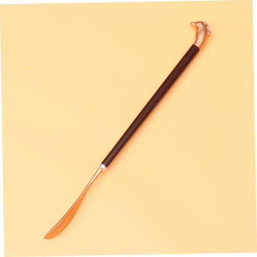 Chausse-pied long design tête de dauphin idée cadeau chic or - 7