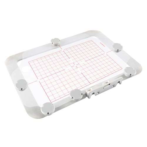 Image of Sew Tech Magnetic Embroidery Hoop for Brother PE800 PE900 SE1900 PE770 SE2000 SE2100DI NS1250E NS2750D NS2850D PE780D PE750D PE700 PE700II Innov-is 1250 1200 PC-8500 Embroidery Machine (5 inchx7 inch, SA444M)