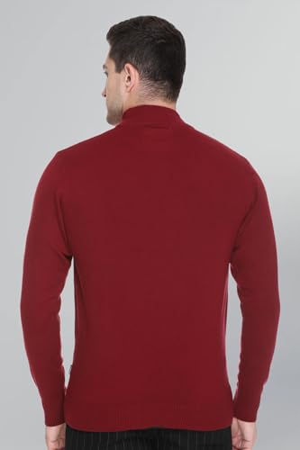 Image of GODFREY Woolen Full Sleeve Sweaters for Men Winter Wear - Turtle Neck Pullover for Men Stylish