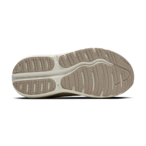 Brooks Women’s Ghost Max Suede/Leather Neutral Running & Walking Shoe - Almond Peach/Chateau/Coconut - 11.5 Medium - image 6